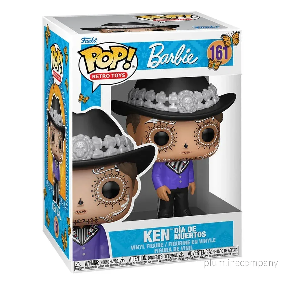 Barbie POP! Retro Toys Figur Ken Dia de los Muertos 9 cm - Bild 3