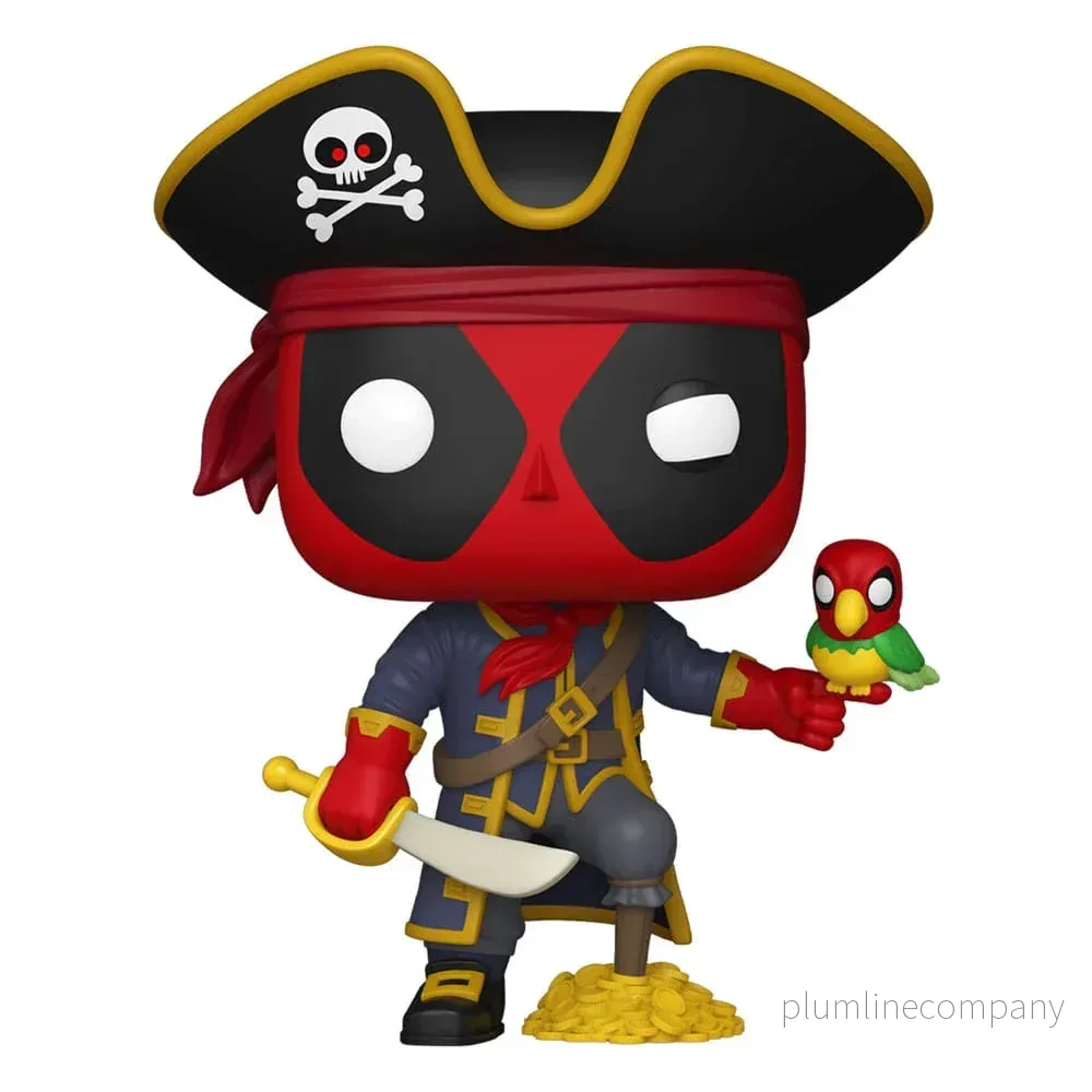 Marvel POP! Plus Figur Deadpool som Long John Silver 9 cm - Bild 2