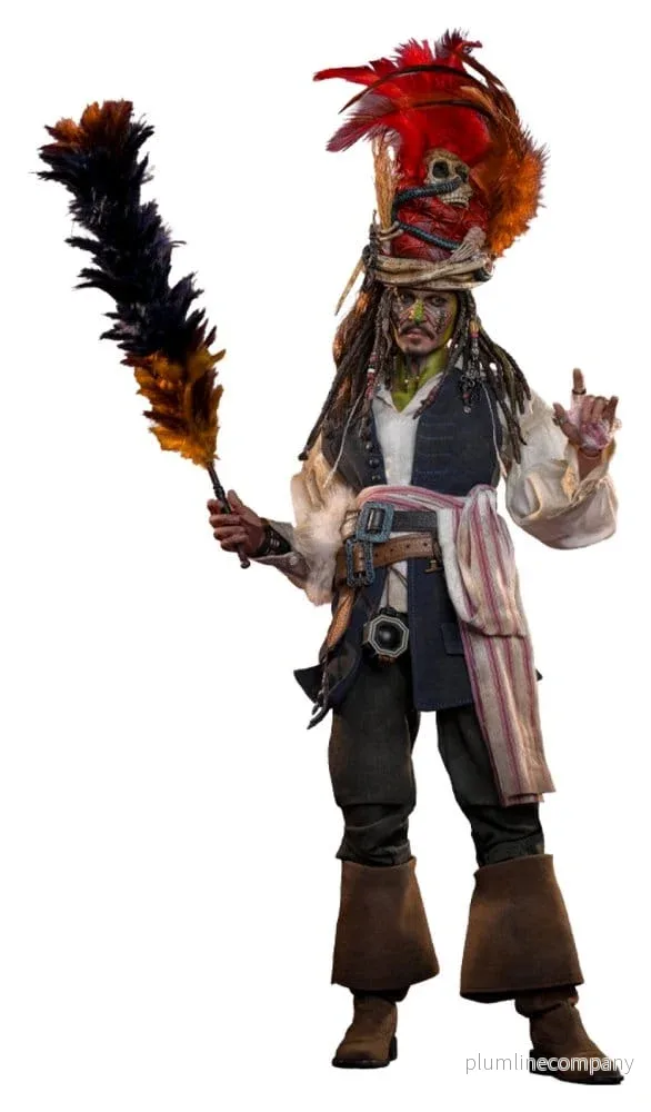 Pirates of the Caribbean: Dead Man’s Chest Action DX Figur 1/6 Pelegostos Hövding Jack Sparrow 30 cm Pirates of the Caribbean: Dead Man’s Chest Action DX Figur 1/6 Pelegostos Hövding Jack Sparrow 30 cm
