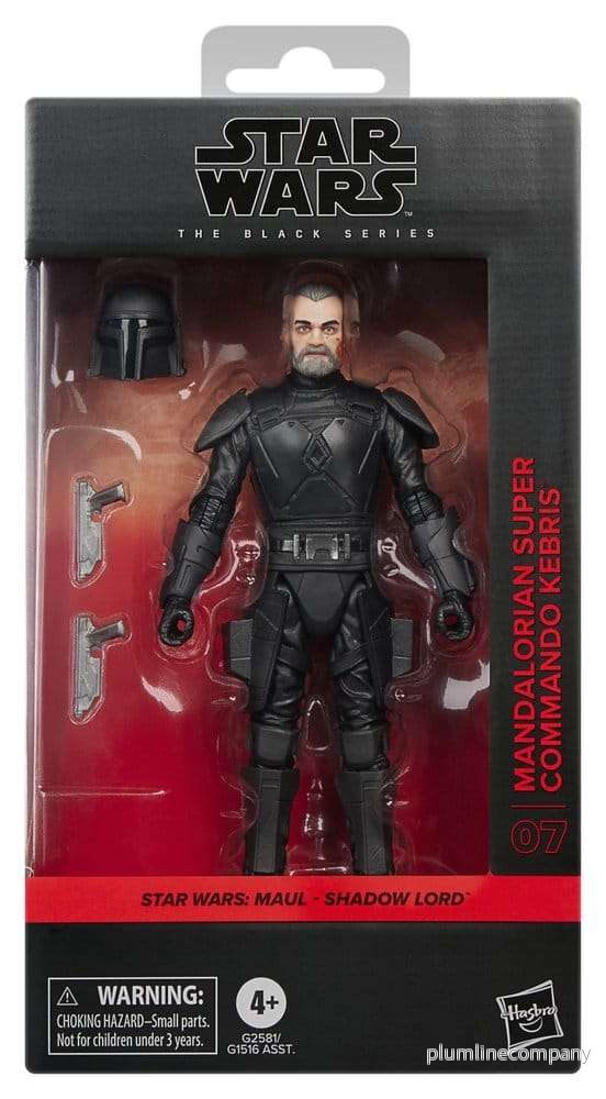 Star Wars: Maul – Shadow Lord Black Series Actionfigur Mandalorian Super Commando Kebris 15 cm - Bild 2