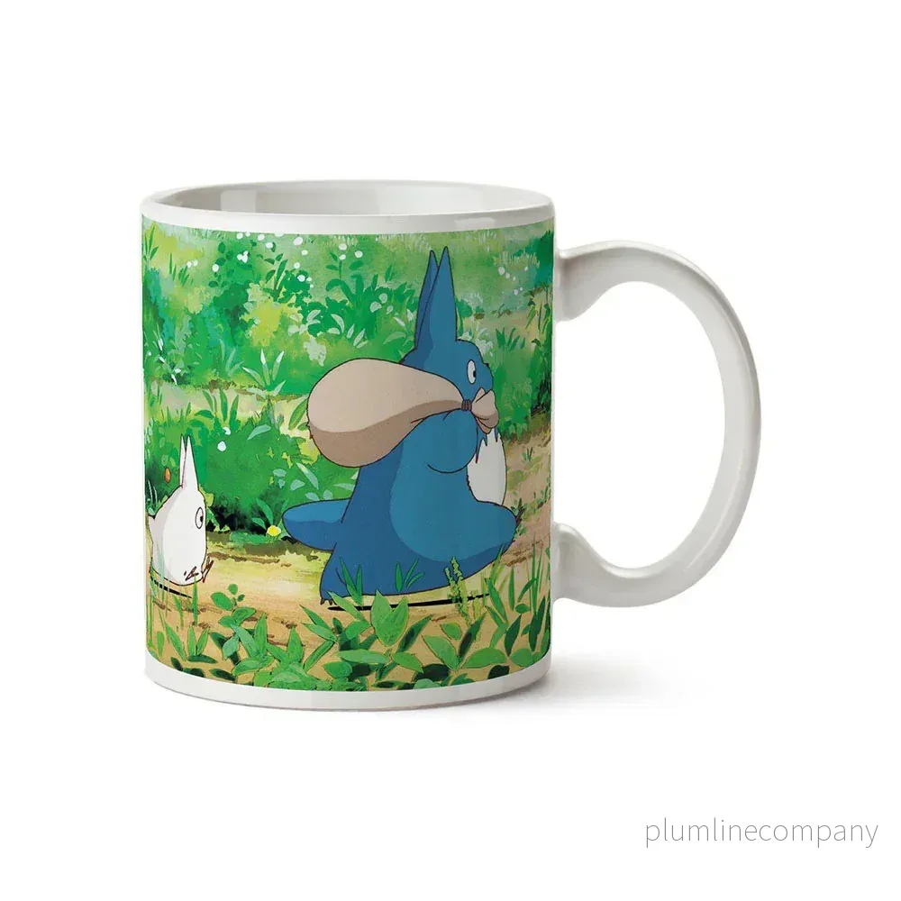 Studio Ghibli Totoro Mugg Vit och Blå