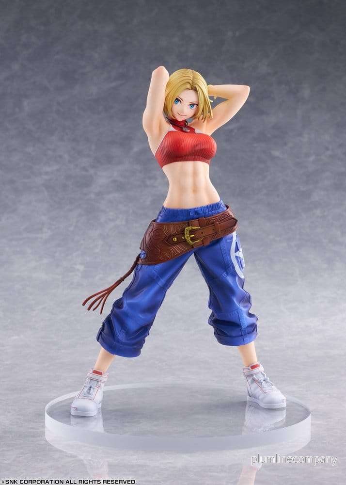 Fighting Girls Collection The King of Fighters XV PVC Figure 1/7 Blue Mary 26 cm