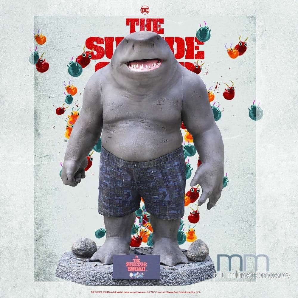 Suicide Squad staty i naturlig storlek King Shark 193 cm Suicide Squad staty i naturlig storlek King Shark 193 cm