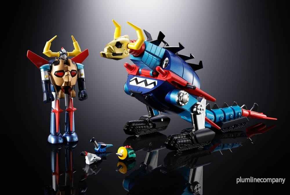 Dino Mech Gaiking Chogokin Actionfigur Daikumaryu & Gaiking 20 cm - Bild 2
