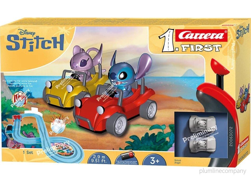 Disney Stitch Carrera Första Racingset Disney Stitch 2,9 meter Disney Stitch Carrera Första Racingset Disney Stitch 2,9 meter