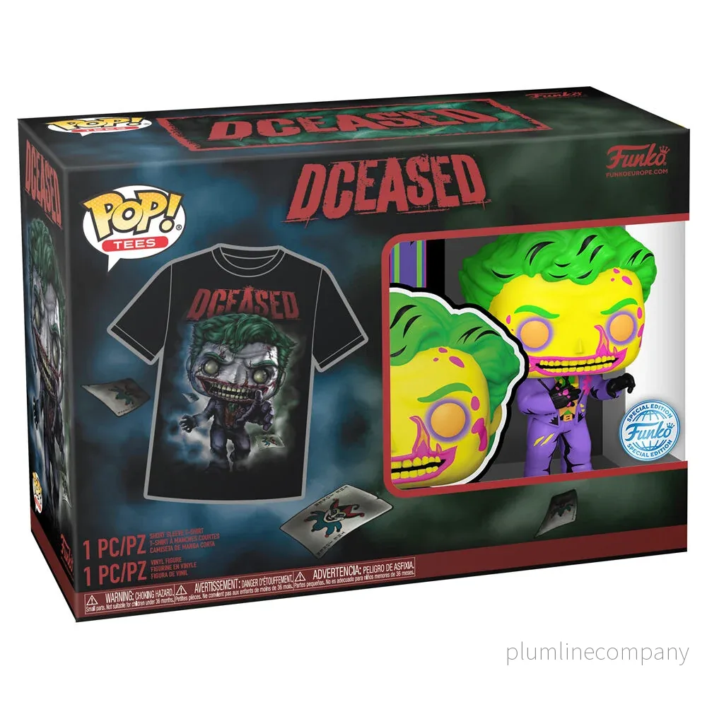 Set Figur POP & T-shirt DC Comics Joker Storlek XL - Bild 3