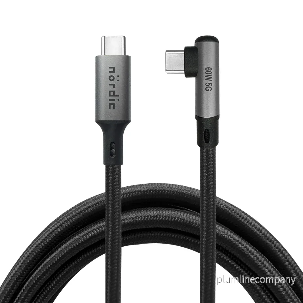 NÖRDIC VR Link kabel 5m USB3.2 Gen1 USB-C till C 20Gbps 100W 4K60Hz snabb laddning Quest 2 Super Speed USB Link-kabel Svart NÖRDIC VR Link kabel 5m USB3.2 Gen1 USB-C till C 20Gbps 100W 4K60Hz snabb laddning Quest 2 Super Speed USB Link-kabel Svart