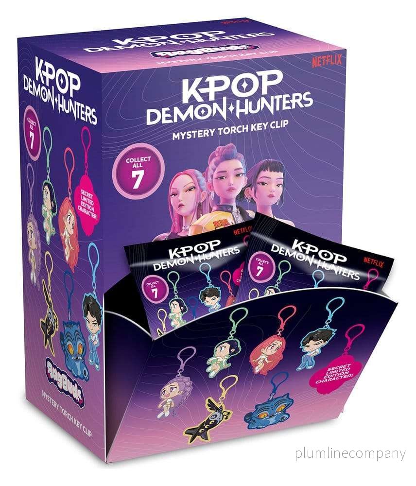 KPop Demon Hunters nyckelring Blind Box-display (39)