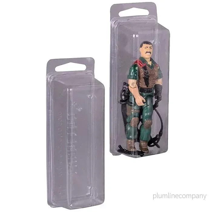 Clamshell PET Skydd 50-Pack för Actionfigurer Clamshell PET Skydd 50-Pack för Actionfigurer