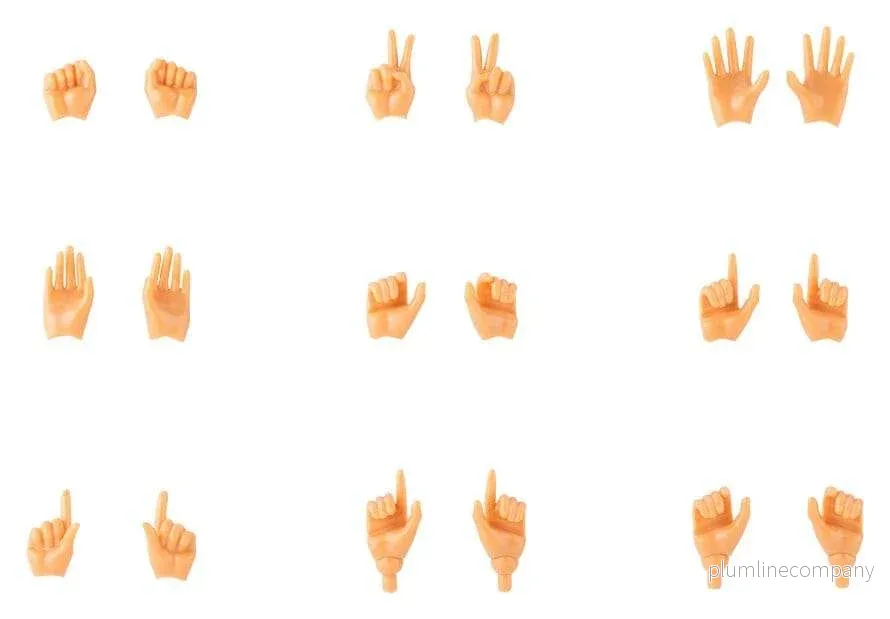 Megami Device M.S.G. Plastic Model Kit 1/1 09 Hand Set Skin Color E Megami Device M.S.G. Plastic Model Kit 1/1 09 Hand Set Skin Color E