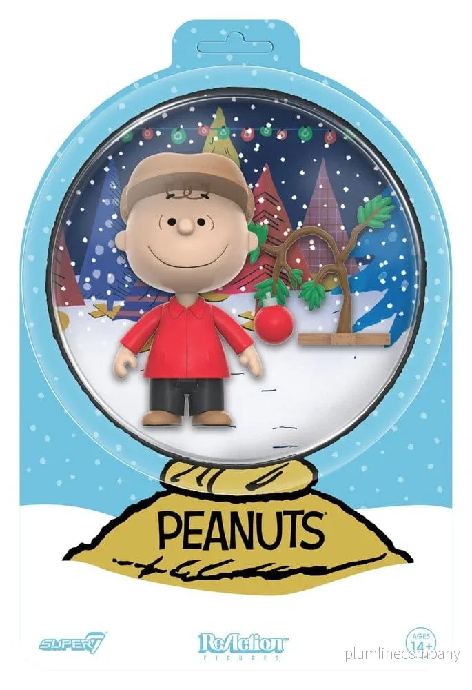 Peanuts ReAction Actionfigur Charlie Brown and Sad Tree (Snow Globe Card Back) Peanuts ReAction Actionfigur Charlie Brown and Sad Tree (Snow Globe Card Back)