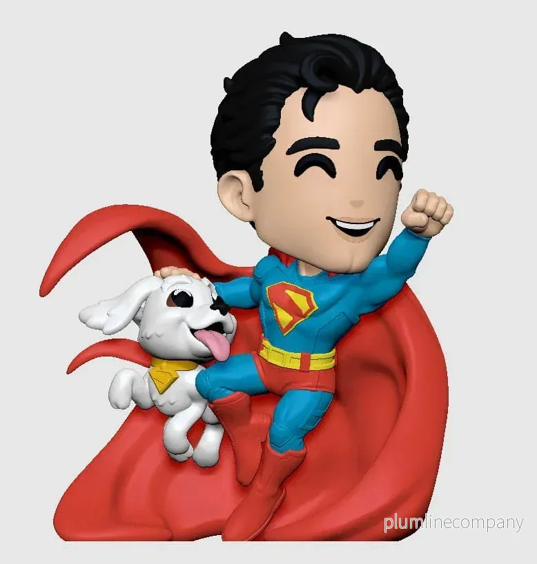 Superman 2025 Figur Superman & Krypto 13 cm - Bild 2