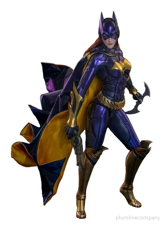 Batman Arkham Knight Videogame Masterpiece Action Figure 1/6 Batgirl (Lila och Guld Version) Batman Arkham Knight Videogame Masterpiece Action Figure 1/6 Batgirl (Lila och Guld Version)