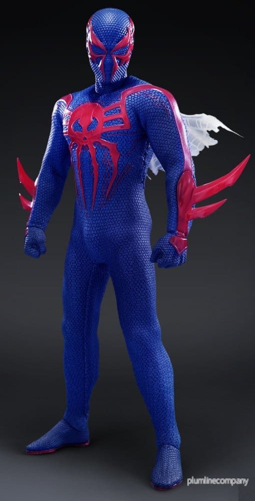 Marvel Comics One:12 Collective Action Figur 1/12 Spider-Man 2099, 17 cm Marvel Comics One:12 Collective Action Figur 1/12 Spider-Man 2099, 17 cm