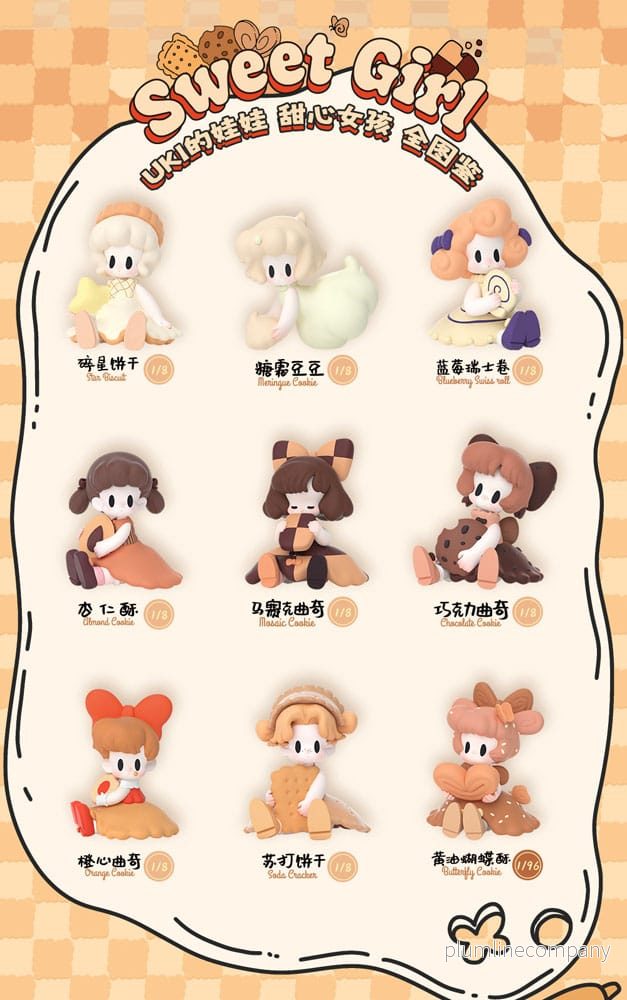 Uki Blind Box Figurkollektion Midnatts Tekalas Begränsad Utgåva 7 cm (8) - Bild 3