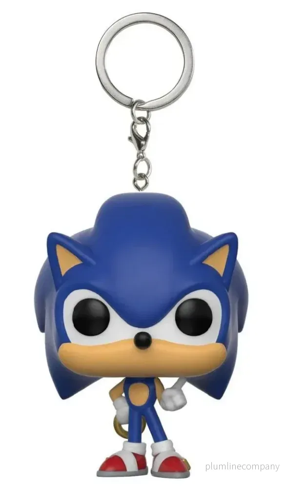 Sonic The Hedgehog POP! Vinyl Nyckelring Sonic (Ring) 4 cm Sonic The Hedgehog POP! Vinyl Nyckelring Sonic (Ring) 4 cm
