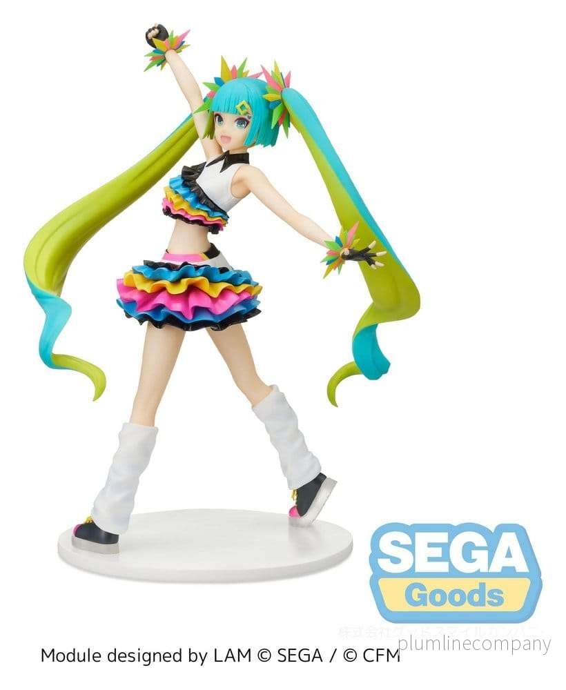 Hatsune Miku Project DIVA MEGA39’s FIGURIZM PVC-figur Hatsune Miku – Catch the Wave 25 cm