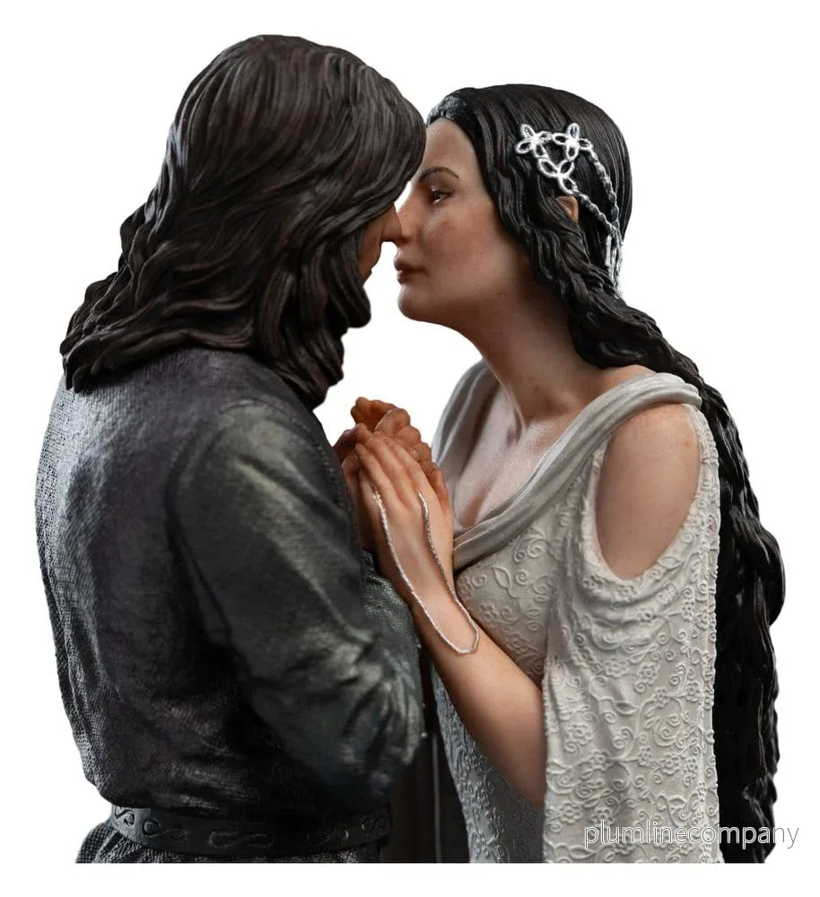 The Lord of the Rings Mini-staty Aragorn & Arwen 24 cm - Bild 2