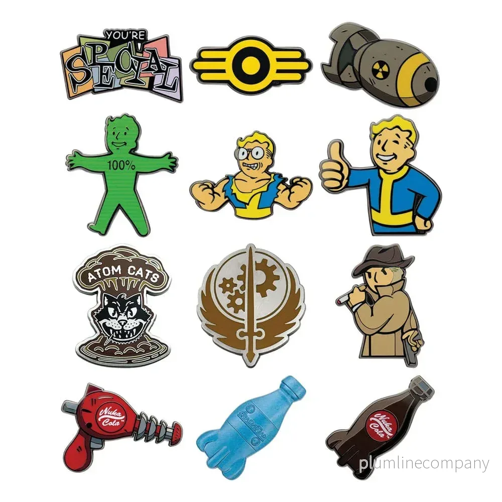 Fallout World Pin Badge Mystery Pin Badge Volume 2 Display (12) Fallout World Pin Badge Mystery Pin Badge Volume 2 Display (12)