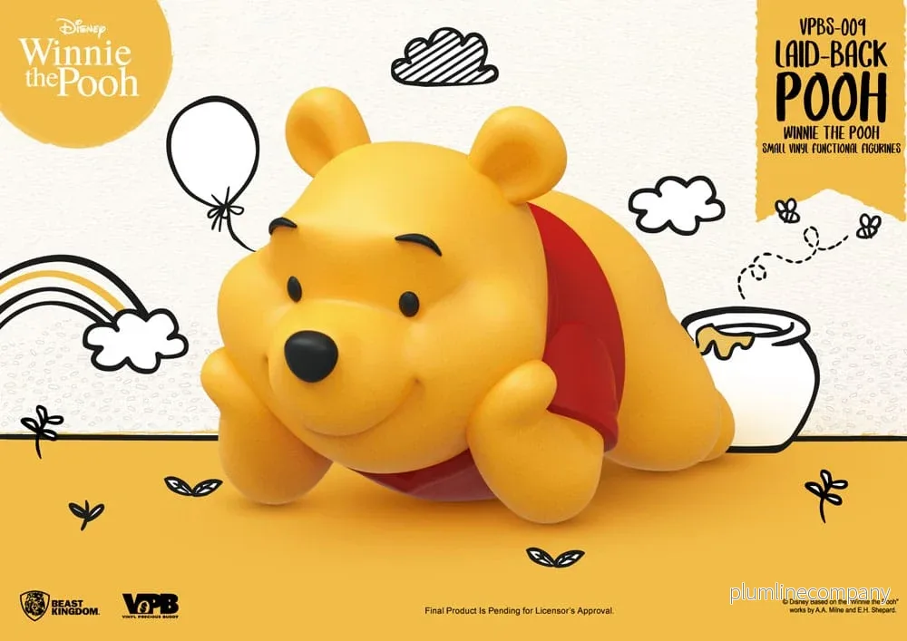 Winnie The Pooh Liten Vinylbank avkopplande Winnie 17 cm - Bild 3