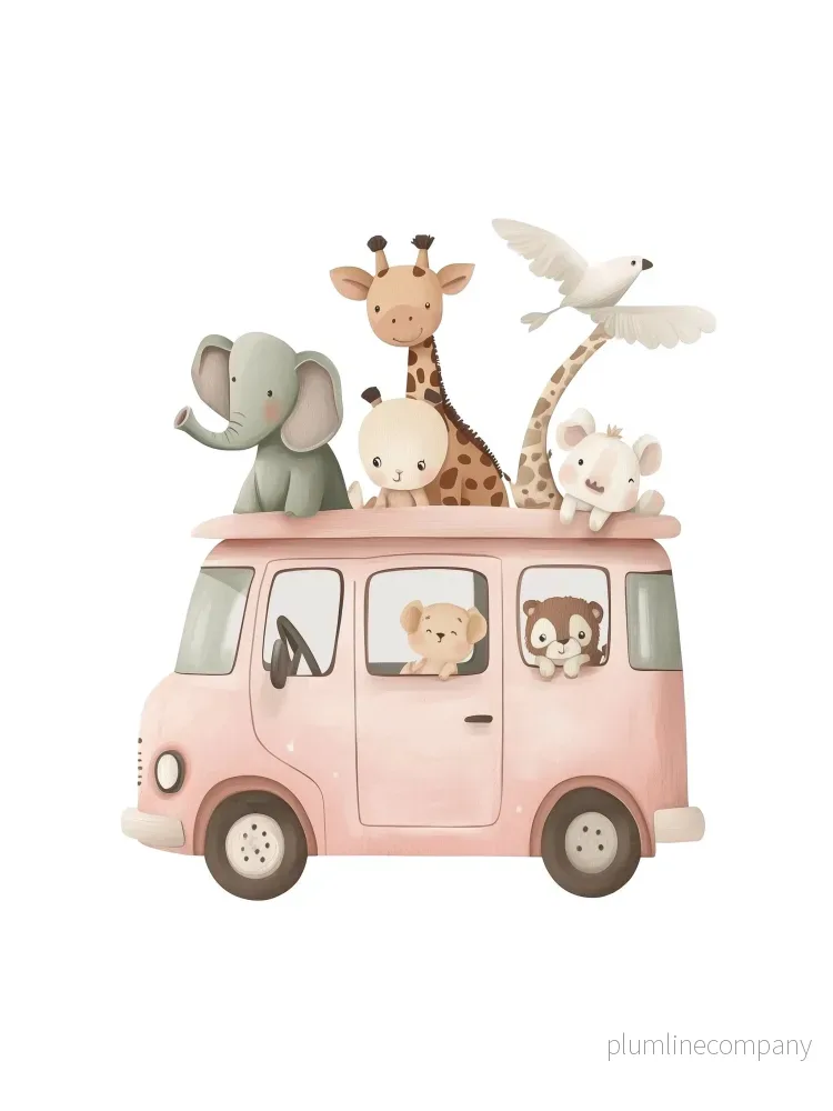 Animal Van Adventure Poster Animal Van Adventure Poster