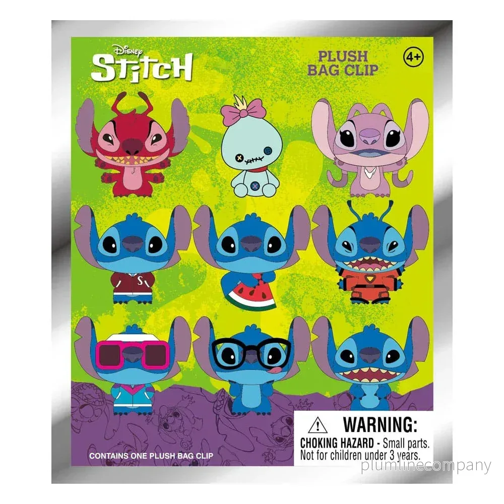 Lilo & Stitch Plush Bag Clips - Stitch Display (24) - Bild 3