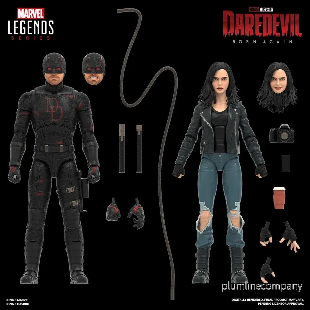 Daredevil: Born Again Marvel Legends Actionfigur 2-Pack Daredevil & Jessica Jones, 15 cm - Bild 3