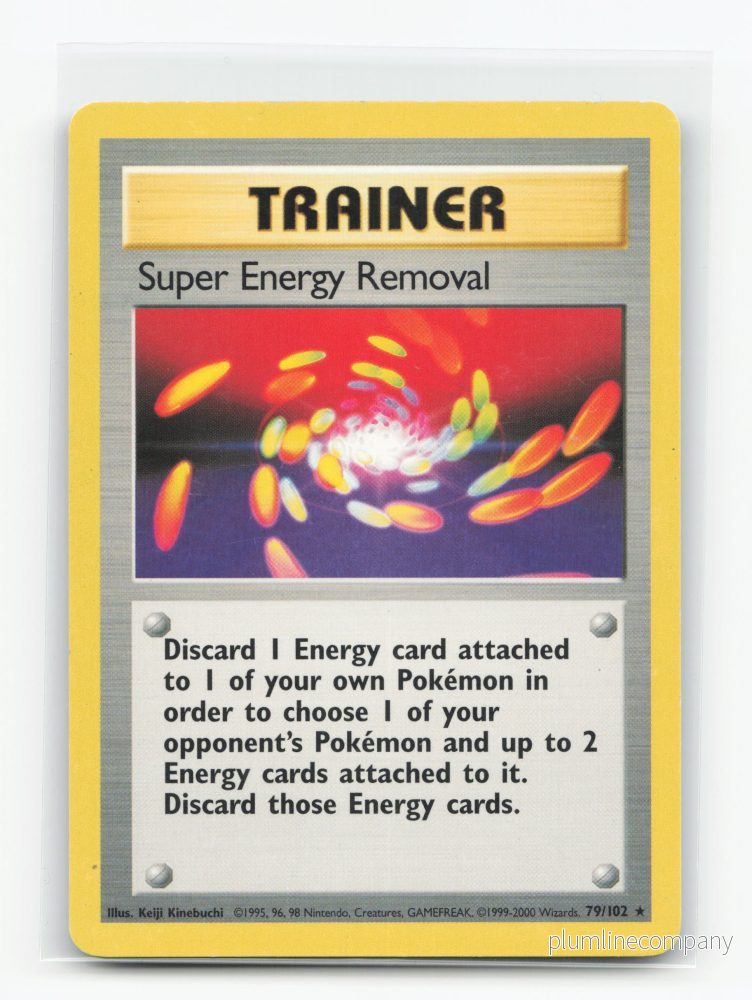 Super Energy Removal Shadowless 79/102 - Base