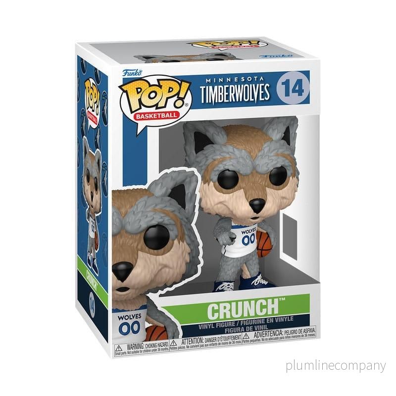 NBA Legends POP! Sports Figur Mascots Wolves - Crunch The Wolf 9 cm - Bild 3