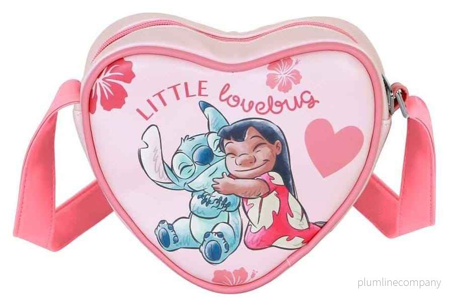 Lilo & Stitch Casual Heart Axelremsväska Lovebug – Praktisk och Stilren Skulderväska - Bild 2