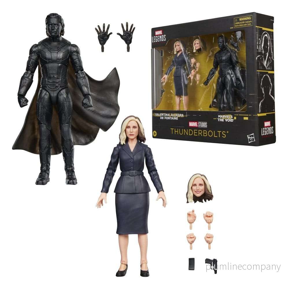 Thunderbolts Marvel Legends Actionfigur 2-Pack Valentina Allegra de Fontaine & Marvel's The Void 15 cm - Bild 3