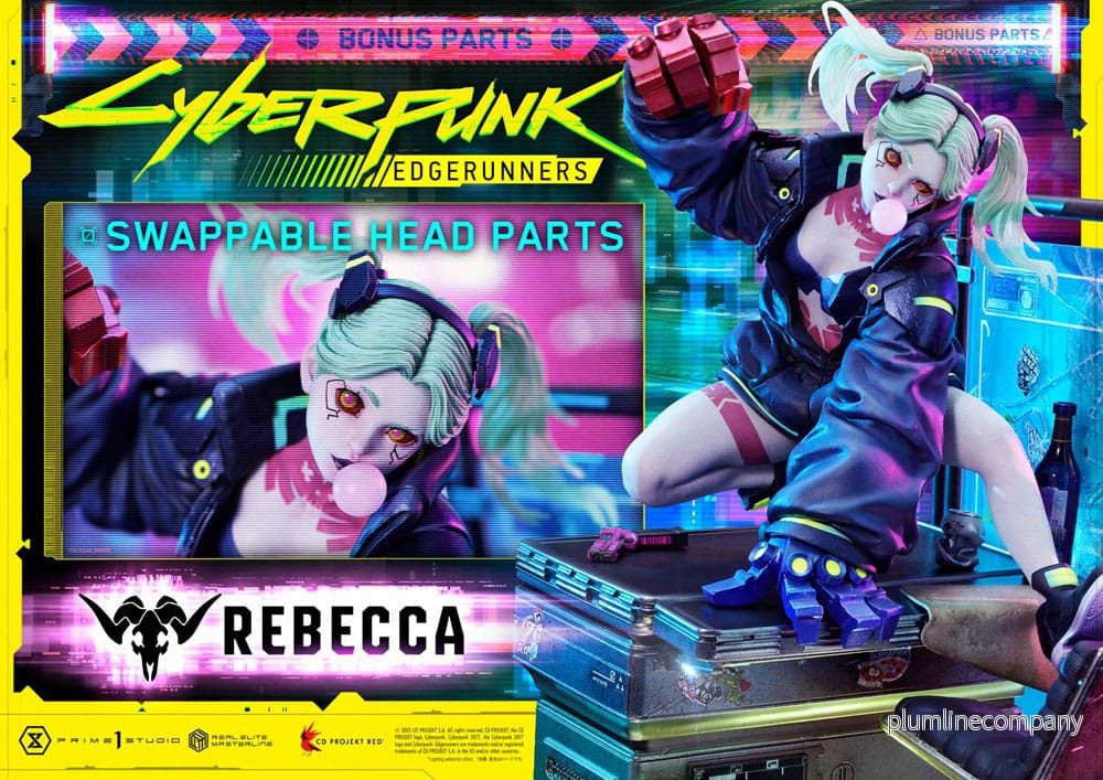 Cyberpunk: Edgerunners Real Elite Masterline Series Statue 1/4 Rebecca Deluxe Bonus Version 54 cm - Bild 3