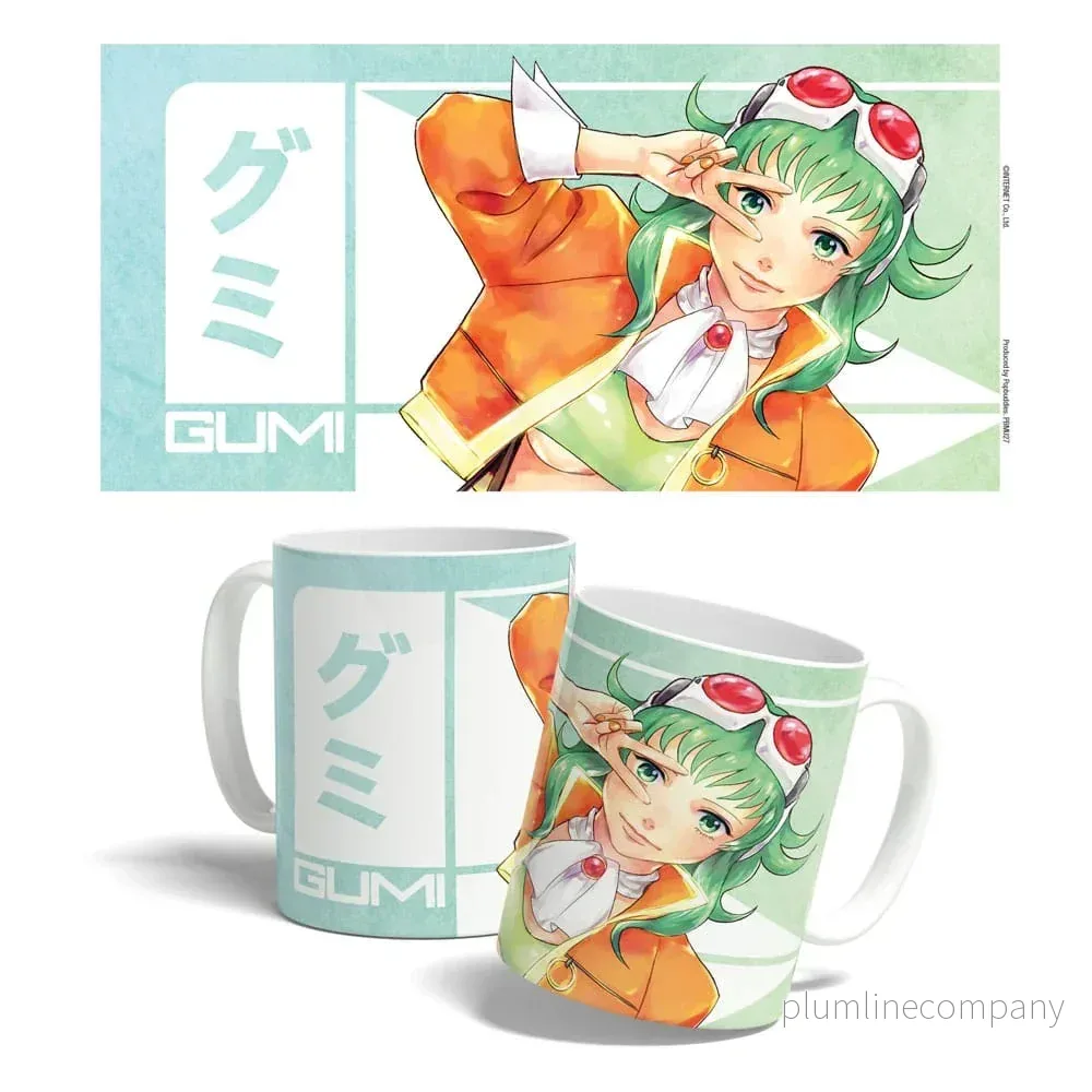 Vocaloid Megpoid Mug Gumi V3 Adult Ver. 325 ml – Högkvalitativ Keramisk Mugg Vocaloid Megpoid Mug Gumi V3 Adult Ver. 325 ml – Högkvalitativ Keramisk Mugg