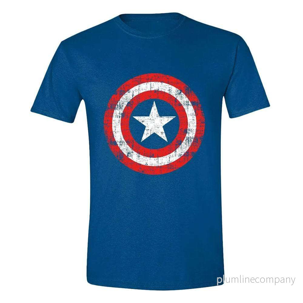 Marvel T-shirt Captain America Cracked Shield Marvel T-shirt Captain America Cracked Shield