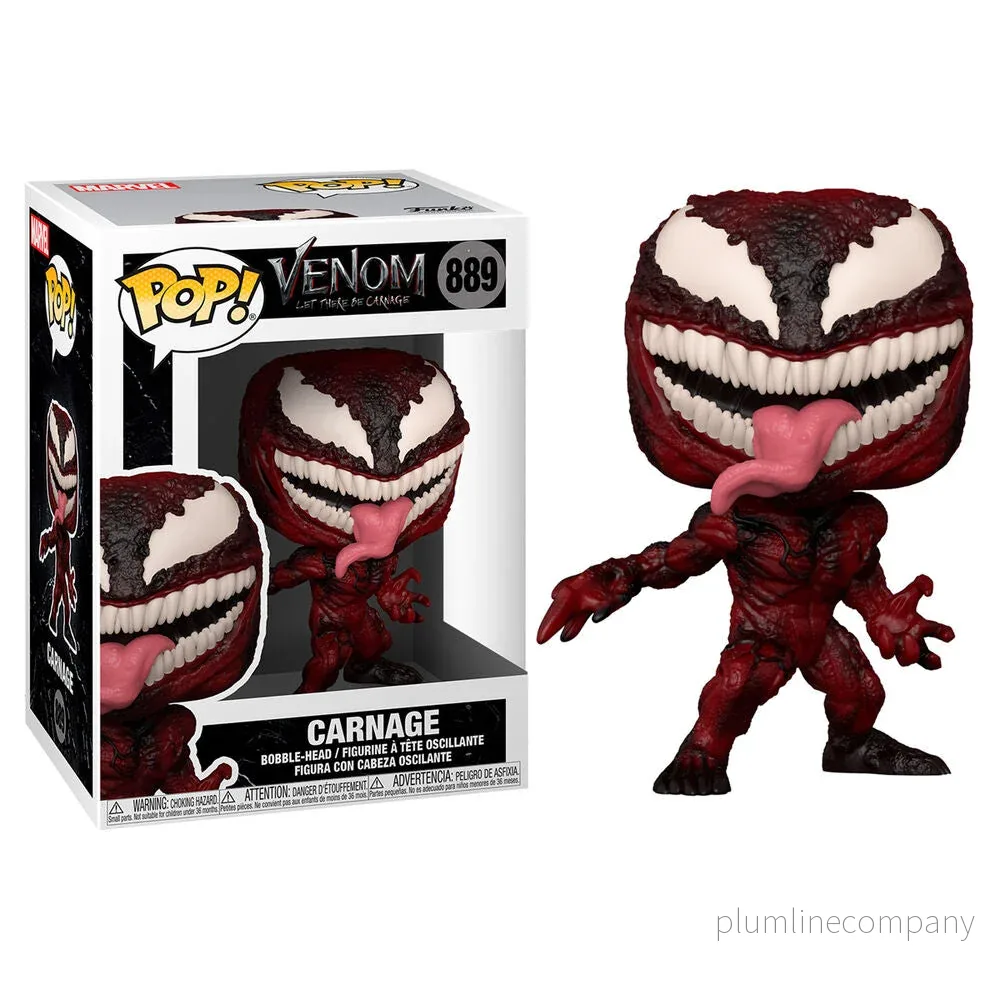 POP-figur Marvel Venom 2 Carnage – Samlarfigur i presentask POP-figur Marvel Venom 2 Carnage – Samlarfigur i presentask