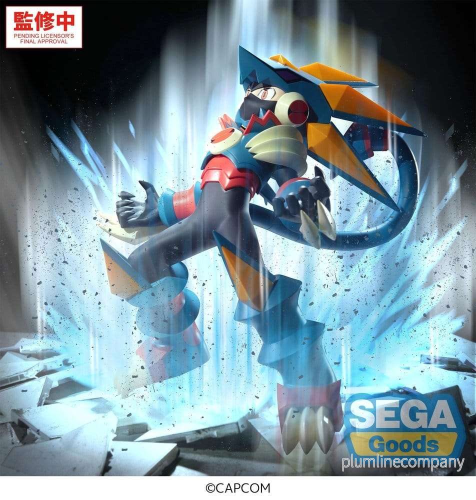 Mega Man Battle Network Luminasta PVC-figur Mega Man Gregar Beast 17 cm - Bild 3
