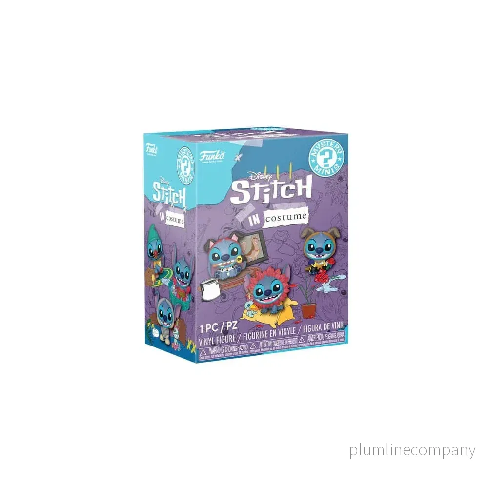 Disney Mystery Mini Actionfigurer 5 cm Stitch i Kostym (12) - Bild 3