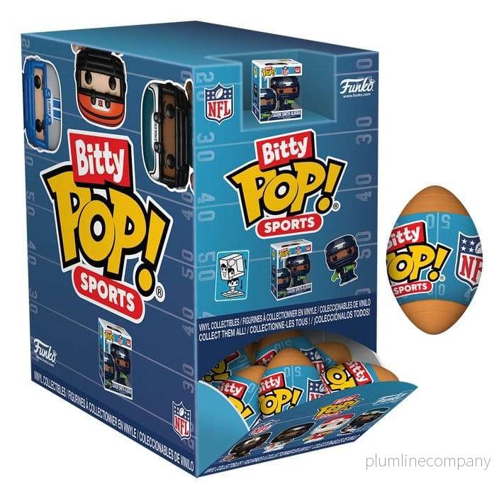NFL Bitty POP! Vinylfigurer Series 2 2 cm Blind Box-display (24) NFL Bitty POP! Vinylfigurer Series 2 2 cm Blind Box-display (24)