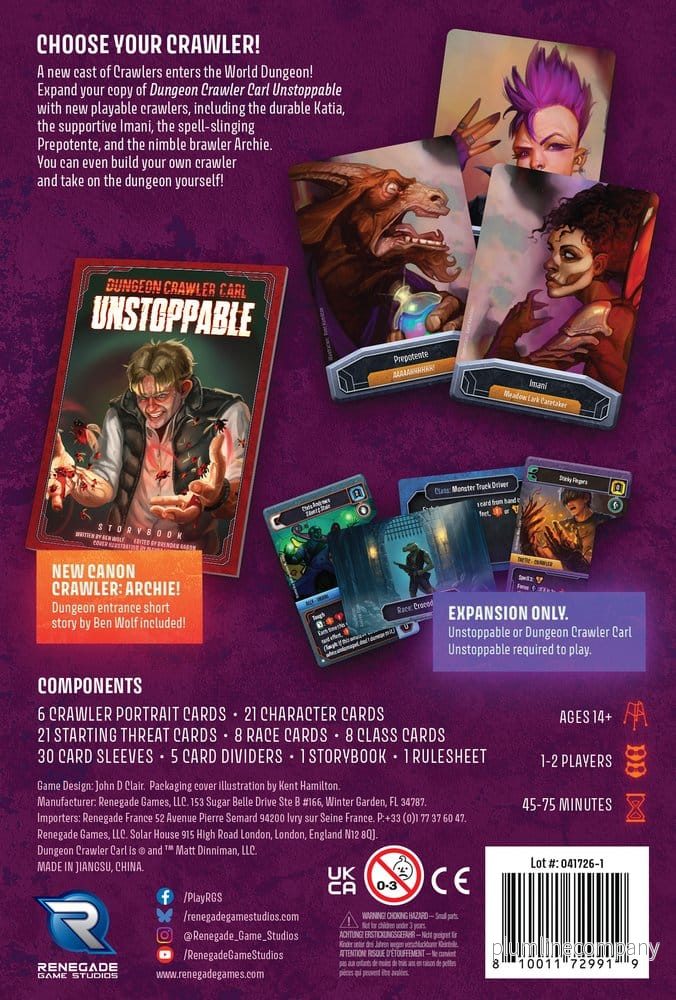 Dungeon Crawler Carl Oemotståndlig: Crawler Chaos Expansion - Engelsk version - Bild 2