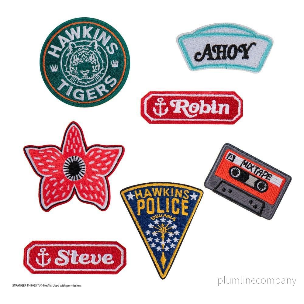Stranger Things: Patches Set om 7 Stycken - Bild 2