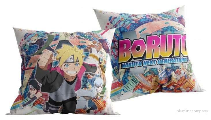 Boruto Pillow Next Generation kudde 40 x 40 cm Boruto Pillow Next Generation kudde 40 x 40 cm