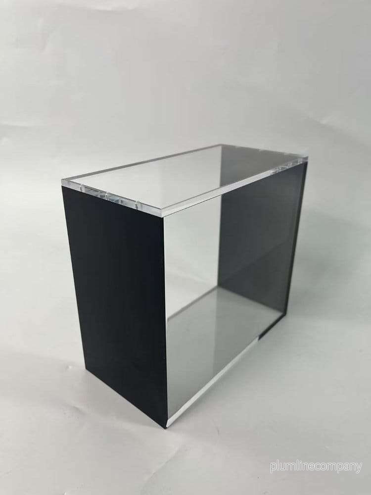 Evoretro magnetiskt akryl-displayfodral för ETB med färgade sidor - svart - Bild 2