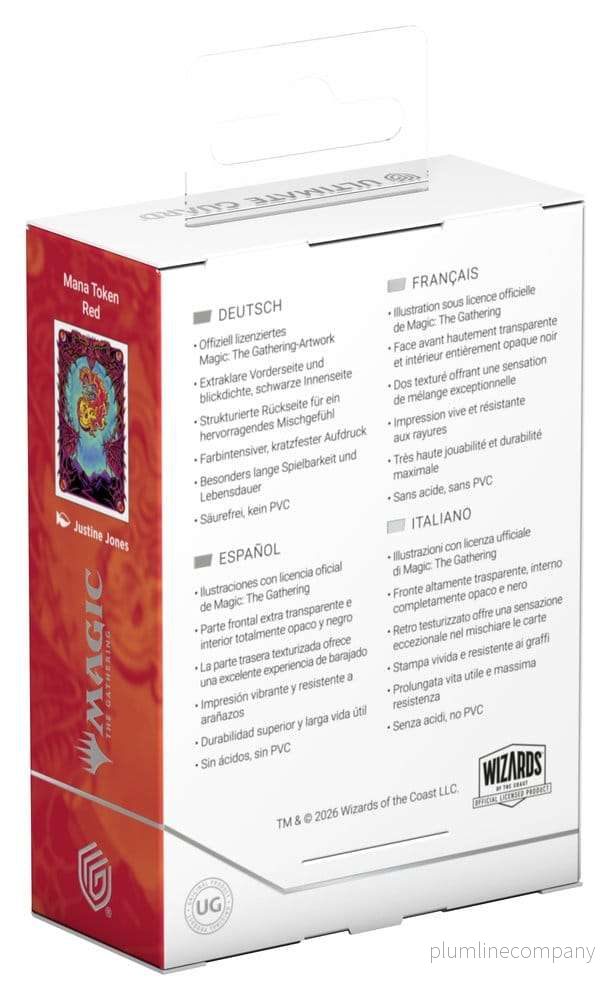 Ultimate Guard Art Sleeves Magic: The Gathering "Mana Token" - Mountain - Bild 3