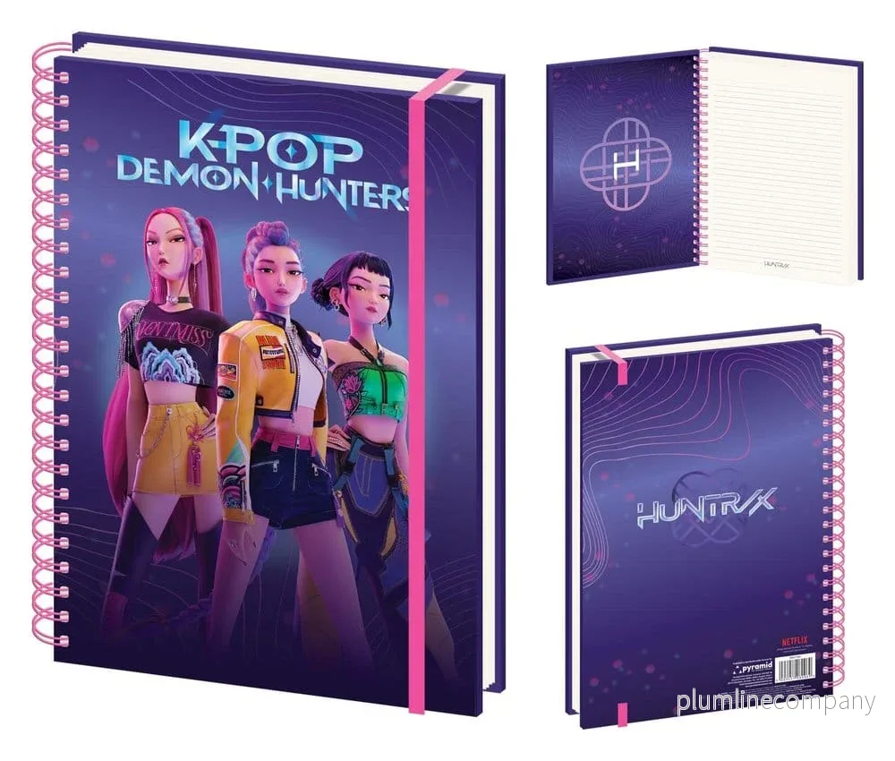 KPop Demon Hunters Wiro Anteckningsblock A4 Huntrix KPop Demon Hunters Wiro Anteckningsblock A4 Huntrix