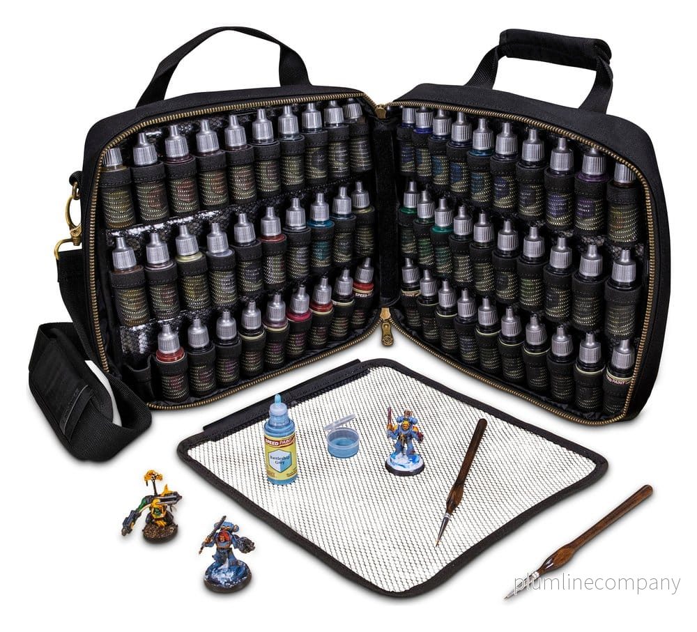 Enhance Miniature Paint Carrying Case Svart - Bild 2