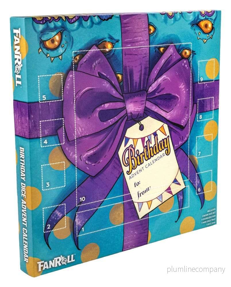 FanRoll Advent Calendar Mimic Birthday 10-Days FanRoll Advent Calendar Mimic Birthday 10-Days