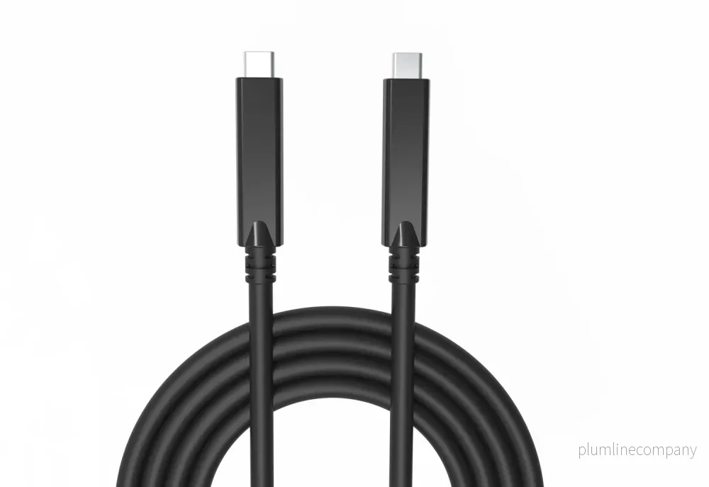 NÖRDIC 10m active AOC Fiber USB-C to C cabel 10Gbps 4K DP 2-Lane Data+Video only NÖRDIC 10m active AOC Fiber USB-C to C cabel 10Gbps 4K DP 2-Lane Data+Video only