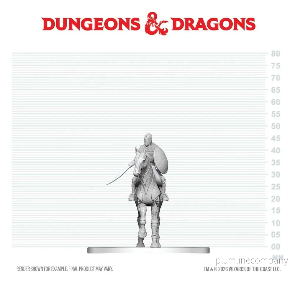 D&D Nolzur's Marvelous Miniatures Mini Figurer Nimblewright Ståndare med Ryttare 6 cm - Bild 2