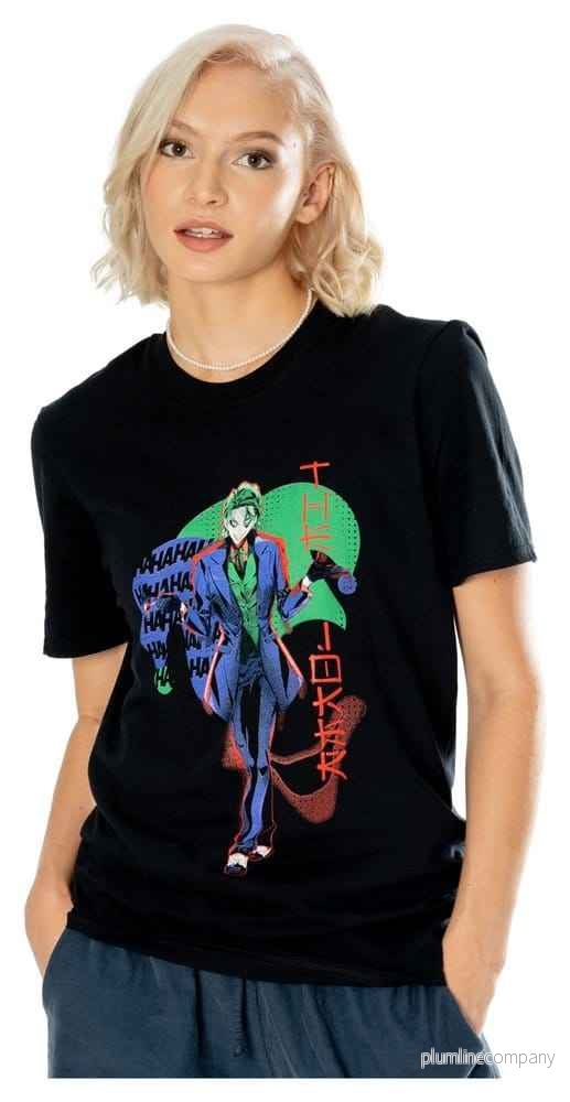 DC Comics T-shirt The Joker Anime Rött Ljus Storlek S - Bild 3