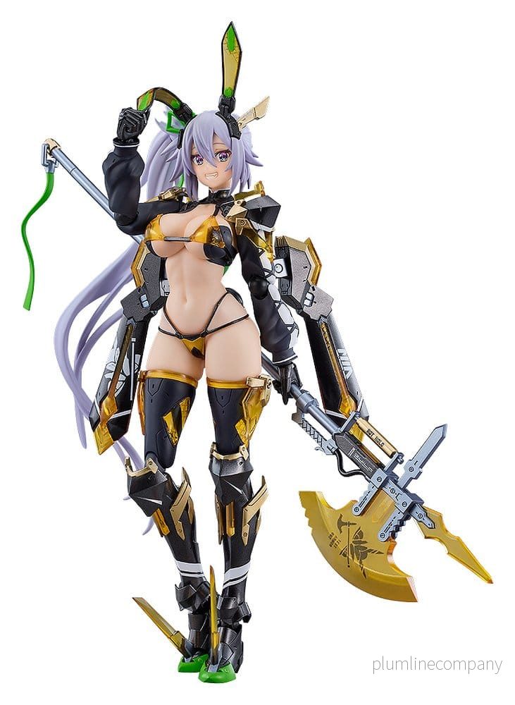 Figma-actionfigur Silva Barrelline i kanindräkt, 17 cm – Bunny Suit Planning